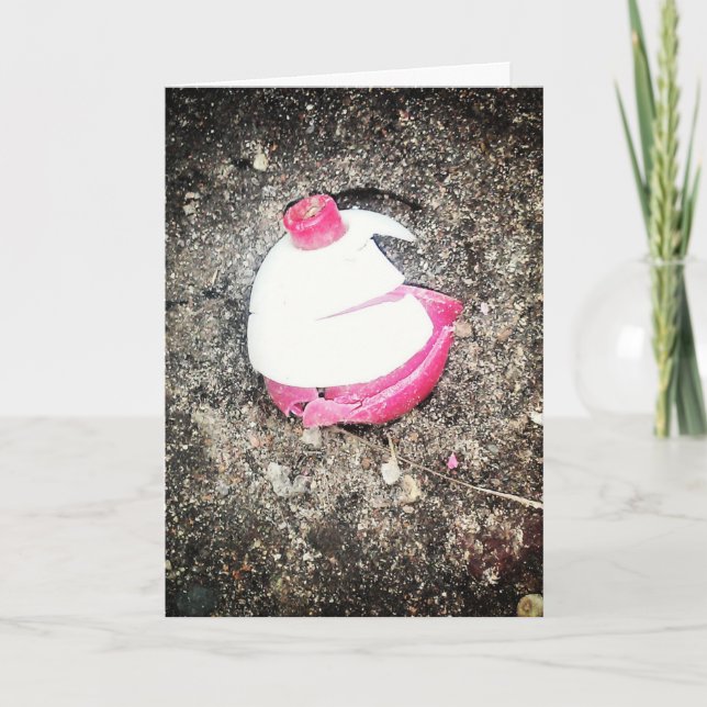 "Achten Sie auf Ihren eigenen Bobber - Gute Karte (Vorderseite)