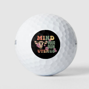 Achten Sie auf Ihren eigenen Uterus Golfball