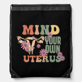 Achten Sie auf Ihren eigenen Uterus Sportbeutel