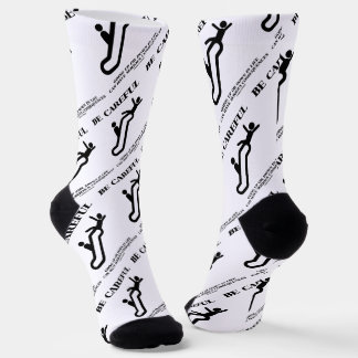 Achten Sie darauf, ernste Folgen für das Leben zu Socken