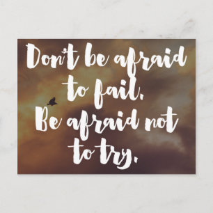 Achten Sie darauf, nicht zu versuchen, zu zitieren Postkarte