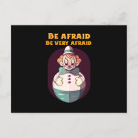 Achten Sie darauf, sich vor bösem Clowdesign zu sc