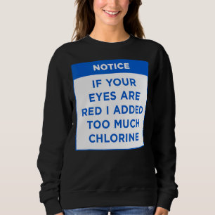 Achten Sie darauf, wenn Ihre Augen rot sind Meine Sweatshirt