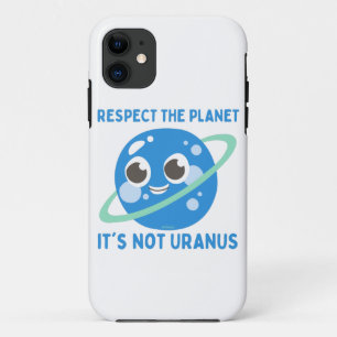 ACHTEN SIE DAS PLANET, ES IST NICHT URANUS lustig Case-Mate iPhone Hülle