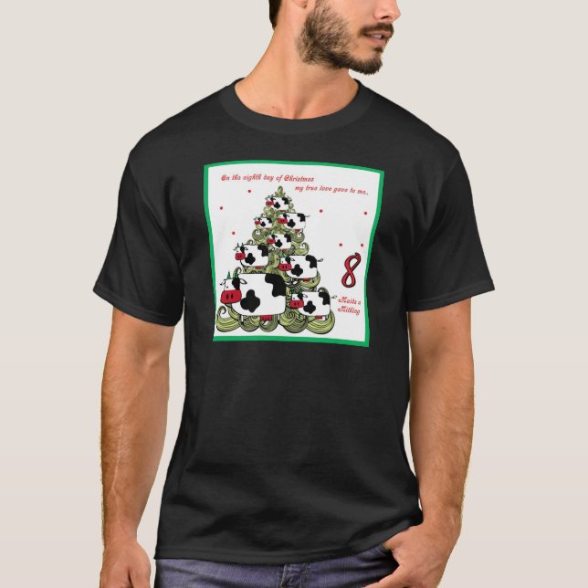 Achter Tag von Weihnachten T-Shirt (Vorderseite)
