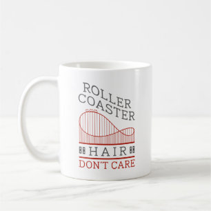 Achterbahn-Frisur Kaffeetasse