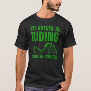 Achterbahn Für Männer Frauen Kinder Rollercoaster T-Shirt