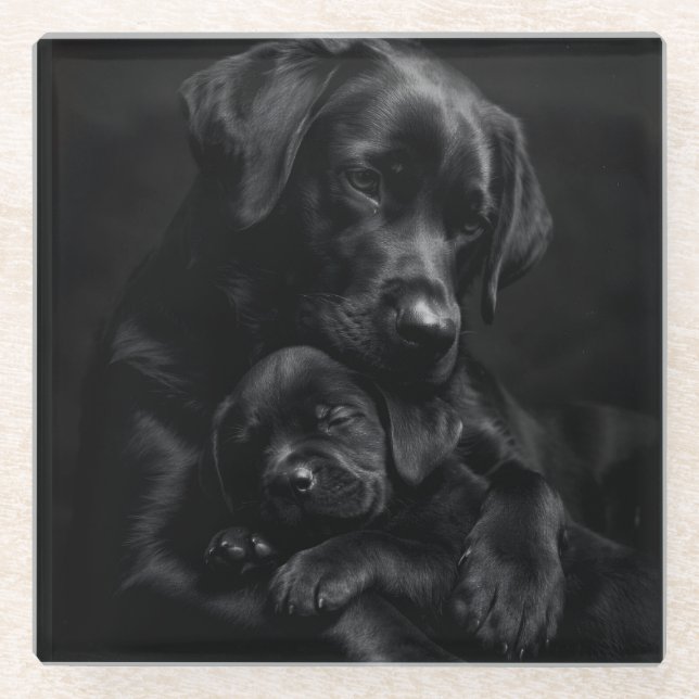 Achterbahn Glasuntersetzer (Vorderseite)