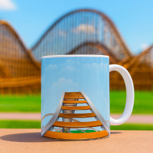 Achterbahn Kaffeetasse