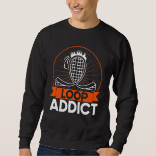 Achterbahn-Schleifen-Süchtiger Rollercoaster Sweatshirt