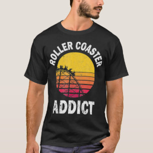 Achterbahn Sucht Lustiges Freizeitpark Team Oder T-Shirt