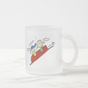 Achterbahnfahrt T-Shirts und Geschenke Mattglastasse