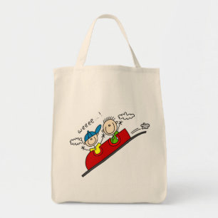 Achterbahnfahrt T-Shirts und Geschenke Tragetasche