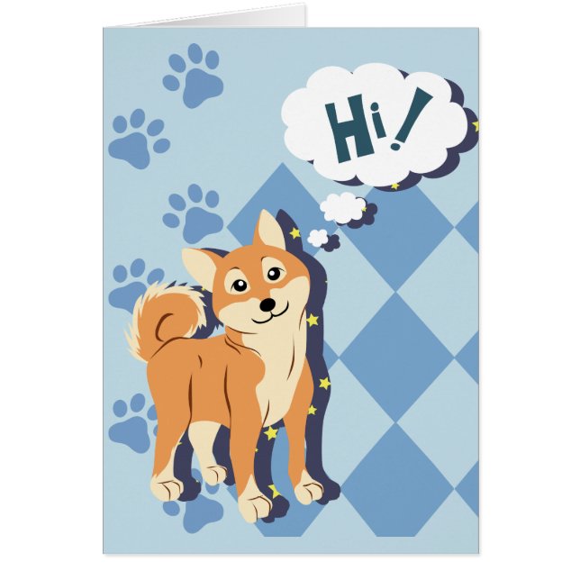 Achtsamer Shiba Inu (Vorne)