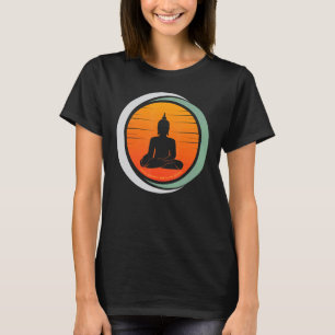 Achtsamkeit Buddha Buddhismus Spiritualität Yoga M T-Shirt