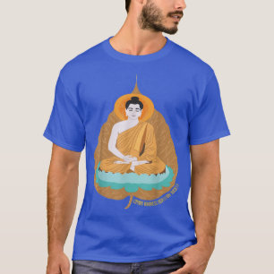 Achtsamkeit Buddha Spiritueller Yoga Liebende Güte T-Shirt