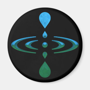 Achtsamkeit Magnet