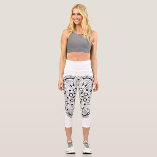 Achtsamkeit Mandala Design Hochgebirgslandschaft Capri Leggings