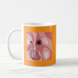 Achtsamkeit und Metamorphose Inspiriert Design Kaffeetasse