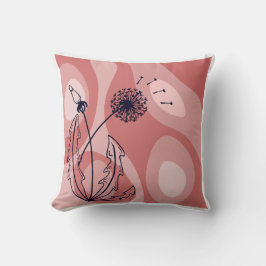 Achtsamkeit und Metamorphose Inspiriert Design Kissen