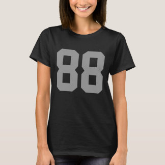 Achtundachtzig Einfache Zahl T-Shirt