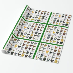 Achtundvierzig Hen Promo Geschenkpapier