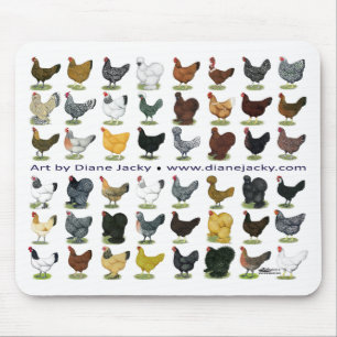 Achtundvierzig Hen Promo Mousepad