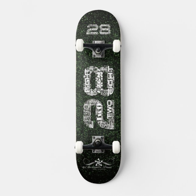 Achtundzwanzig 4/4 skateboard (Vorderseite)