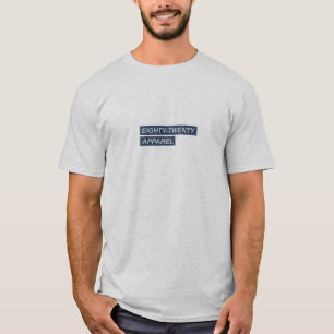 Achtundzwanzig Bekleidungsbanner-Logo T-Shirt