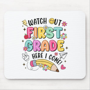 Achtung 1. Klasse, ich komme! Erster Schultag nach Mousepad