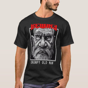 Achtung Achtung Achtung: Grumpy Old Man Bad von Ma T-Shirt