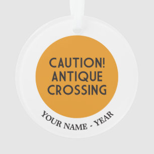 Achtung! Antik-Kreuzung Ornament