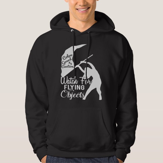 Achtung auf fliegende Objekte Hoodie (Vorderseite)