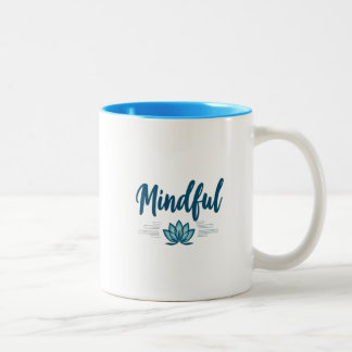 Achtung: Blume Tasse - Blau Räume