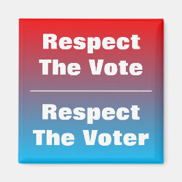 Achtung der Abstimmung und der Stimme Magnet