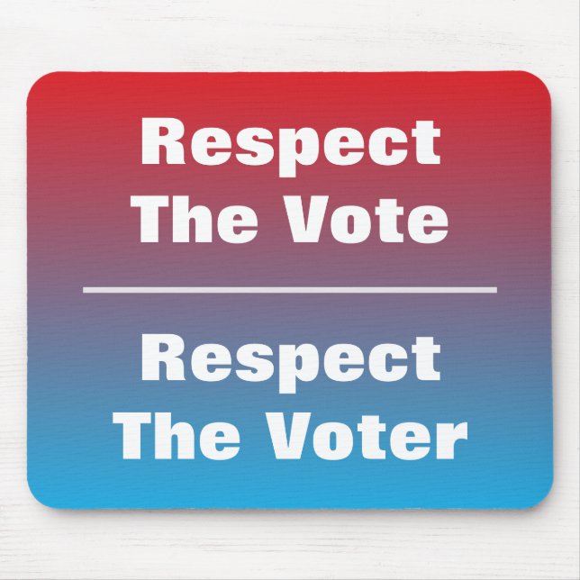 Achtung der Abstimmung und der Stimme Mousepad (Vorne)