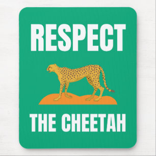 Achtung der Geparden Mousepad