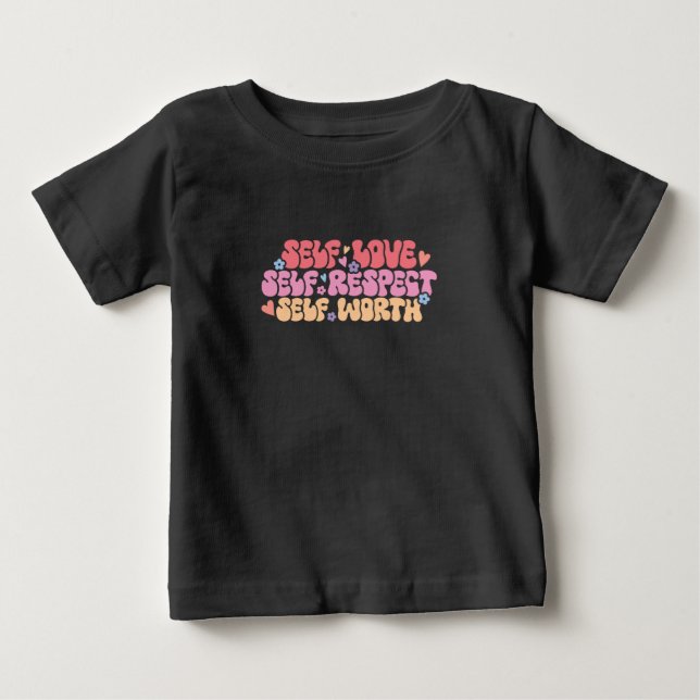 Achtung der Liebe Baby T-shirt (Vorderseite)