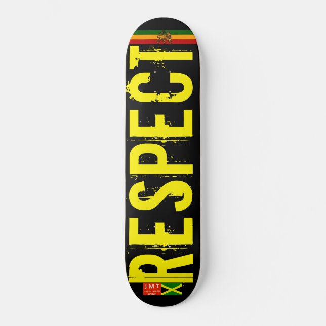 ACHTUNG des Skateboards (Vorderseite)