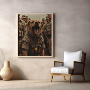 Achtung! Dieser Yard ist nicht sauber! Poster