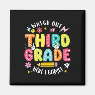Achtung, dritte Klasse, ich komme! Hallo 3. Klasse Magnet