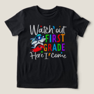 Achtung Erste Klasse Shirt – Geschenke zum Schulbe