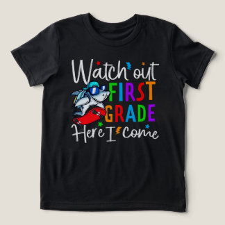 Achtung Erste Klasse Shirt – Geschenke zum Schulbe