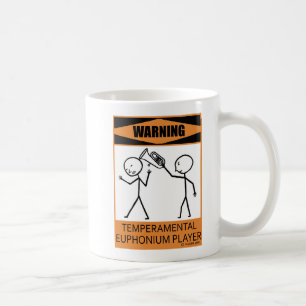 Achtung: Euphonium Player Coffee Tasse