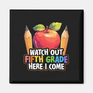 Achtung, fünfte Klasse, ich komme! 5. Klasse zurüc Magnet