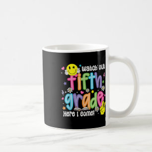Achtung, fünfte Klasse, ich komme 5. Klasse zurück Kaffeetasse