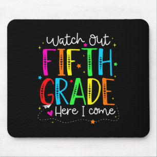 Achtung, fünfte Klasse, ich komme zurück zur Schul Mousepad