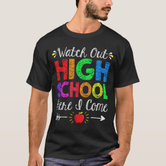 Achtung, hier kommt lustige Rückkehr zur High Scho T-Shirt