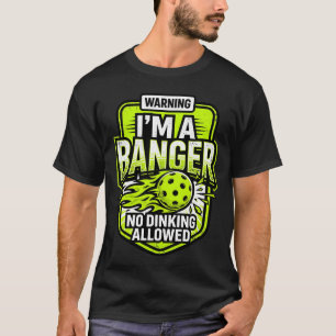 Achtung, ich bin ein Knaller, lustiger Pickleball- T-Shirt