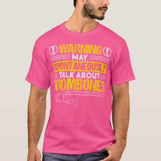 Achtung Ich Spreche Spontan Über Trombone Orchest T-Shirt
